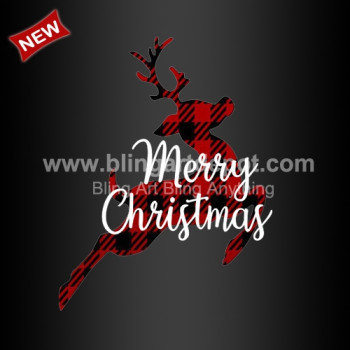 Buffalo Plaid Merry Christmas Printing Heat Transfer Vinyl